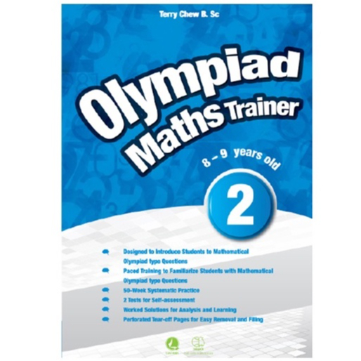Sách Olympiad Maths Trainer 2 - Luyện Thi Toán Lớp 2  ( 7 - 8 tuổi)