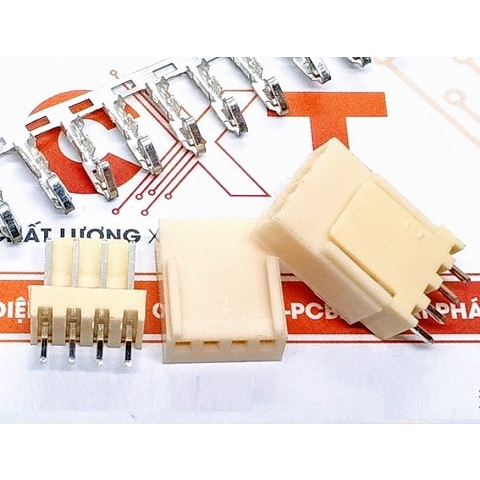 Cầu đấu KF2510-4P 2.54mm thẳng (bộ)