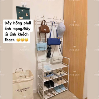 Kệ để giày khung sắt