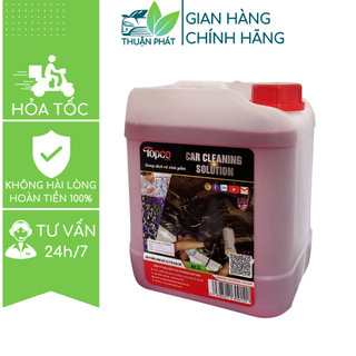 Dung dịch tẩy gầm xe ô tô tẩy rỉ sét, ố bẩn Topco tẩy lốc đầu bò xe máy Thuận Phát
