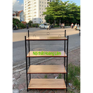 Kệ sách sắt đa năng 4 tầng dài 80cm