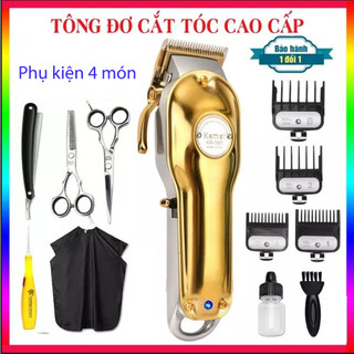 Tông đơ cắt tóc KM 1987 cao cấp - Tông đơ cắt tóc loại tốt hàng chính hãng, Tăng đơ cắt tóc