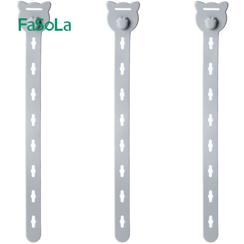 Dây silicone quấn cáp sạc đa năng FASOLA FSLYF-257