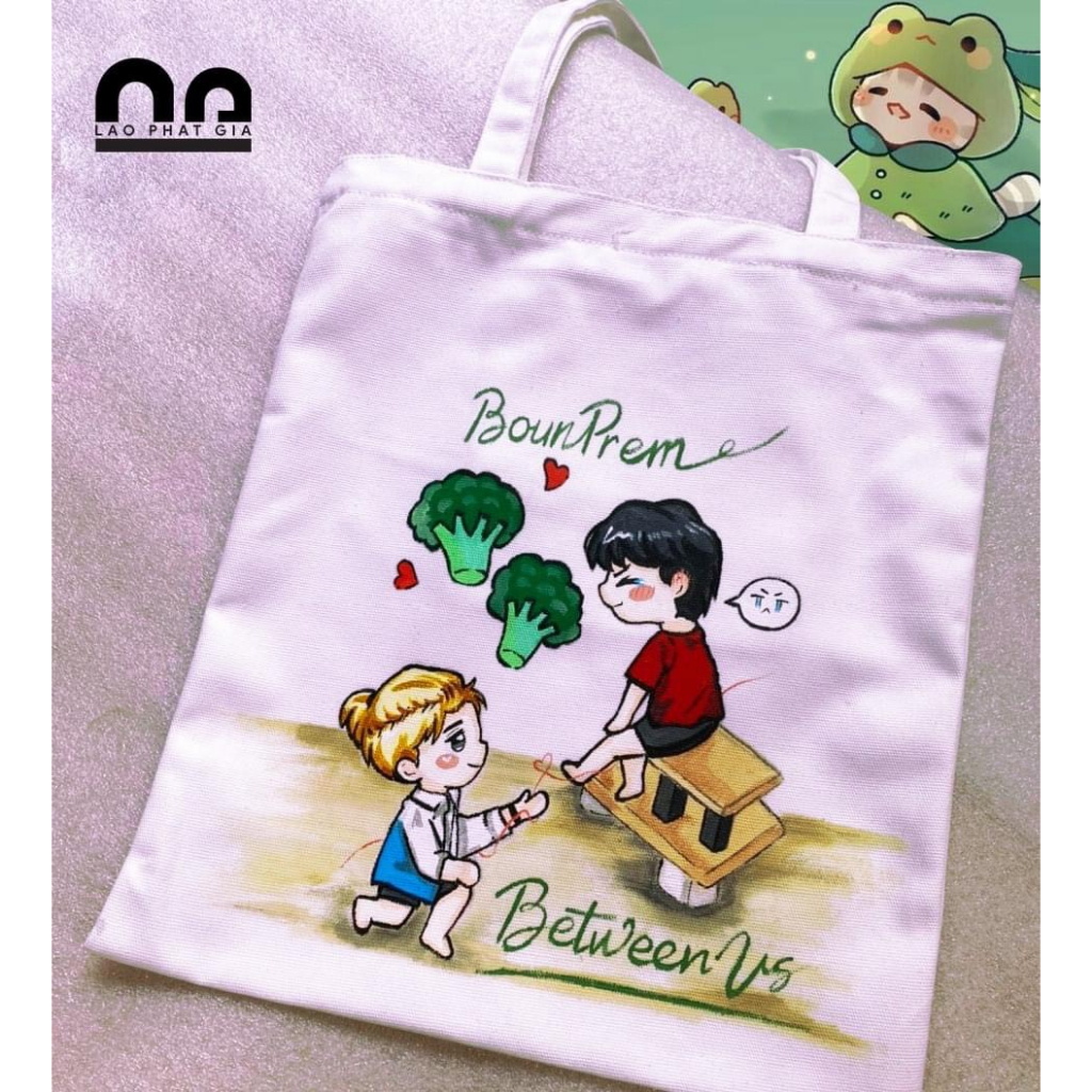 BounPrem  - Túi vẽ tote kèm nhiều quà tặng