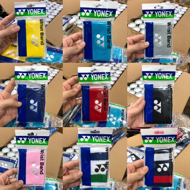 Băng chặn mồ hôi Yonex, vải Cotton thấm mồ hôi, chất vải dày dặn, độ Co dãn tốt, giá cả phải chăng