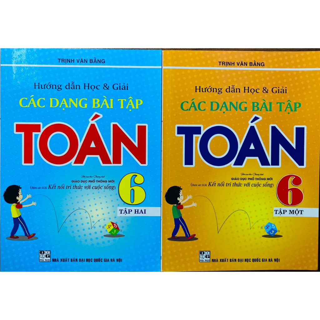 Sách - Hướng dẫn học và giải các dạng bài tập Toán 6 (tập 1+2)