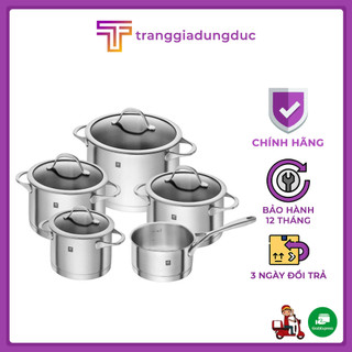 Bộ nồi Zwilling Essence 5 món, vung kính