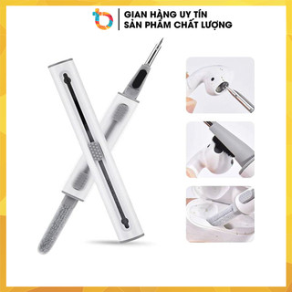 Bút vệ sinh Airpod , Bộ vệ sinh tai nghe Cleaning Pen 3 in 1 cầm tay tiện dụng với các loại tai nghe, bàn phím Thinkbox
