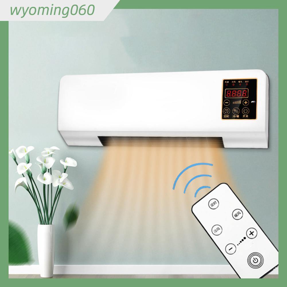 Máy Sưởi Điều Hòa Mini 2 Chiều Máy Lạnh Quạt Đèn Sưởi Mini Treo Tường Di Động Treo Phòng Ngủ Phòng Tắm