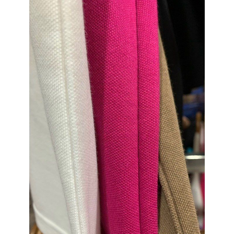 Áo polo cotton full màu cá tính