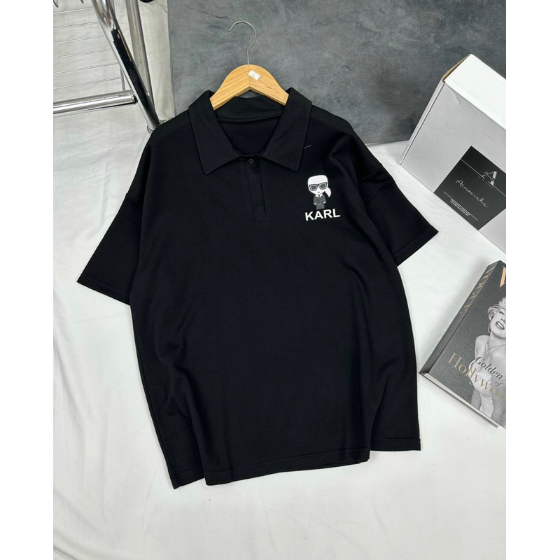 Áo polo cotton full màu cá tính