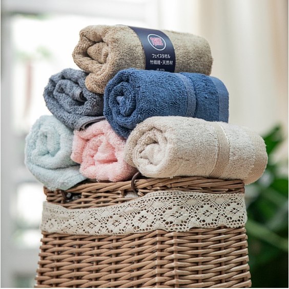 Khắn Tăm, Khăn Sợi Tre 40x80, Mềm Mịn Thấm Hút Nước