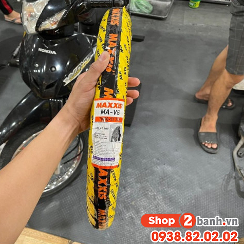 Vỏ có ruột Maxxis 70/90-17 gai xương cá, Vỏ có ruột Maxxis 80/90-17 gai xương cá