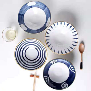 Tô sứ kiểu Nhật nhiều mẫu, tô lớn đựng canh súp, tô ăn phở kiểu dáng sang trọng bằng gốm sứ, tô chén dĩa decor mẫu mới