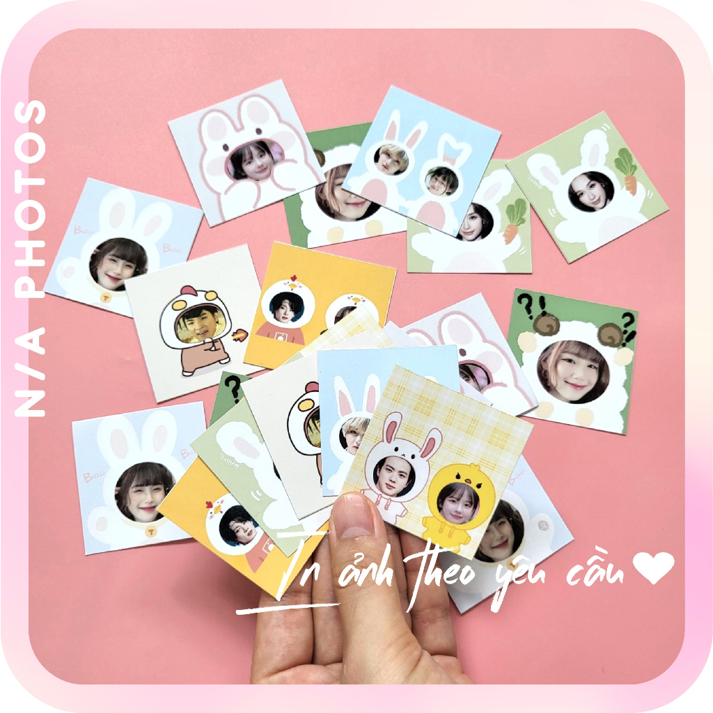 Sticker dán cỡ A4  - In theo yêu cầu