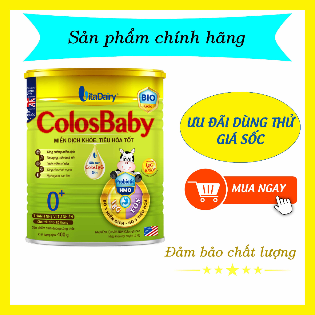 Sữa Colosbaby Bio lon 400g