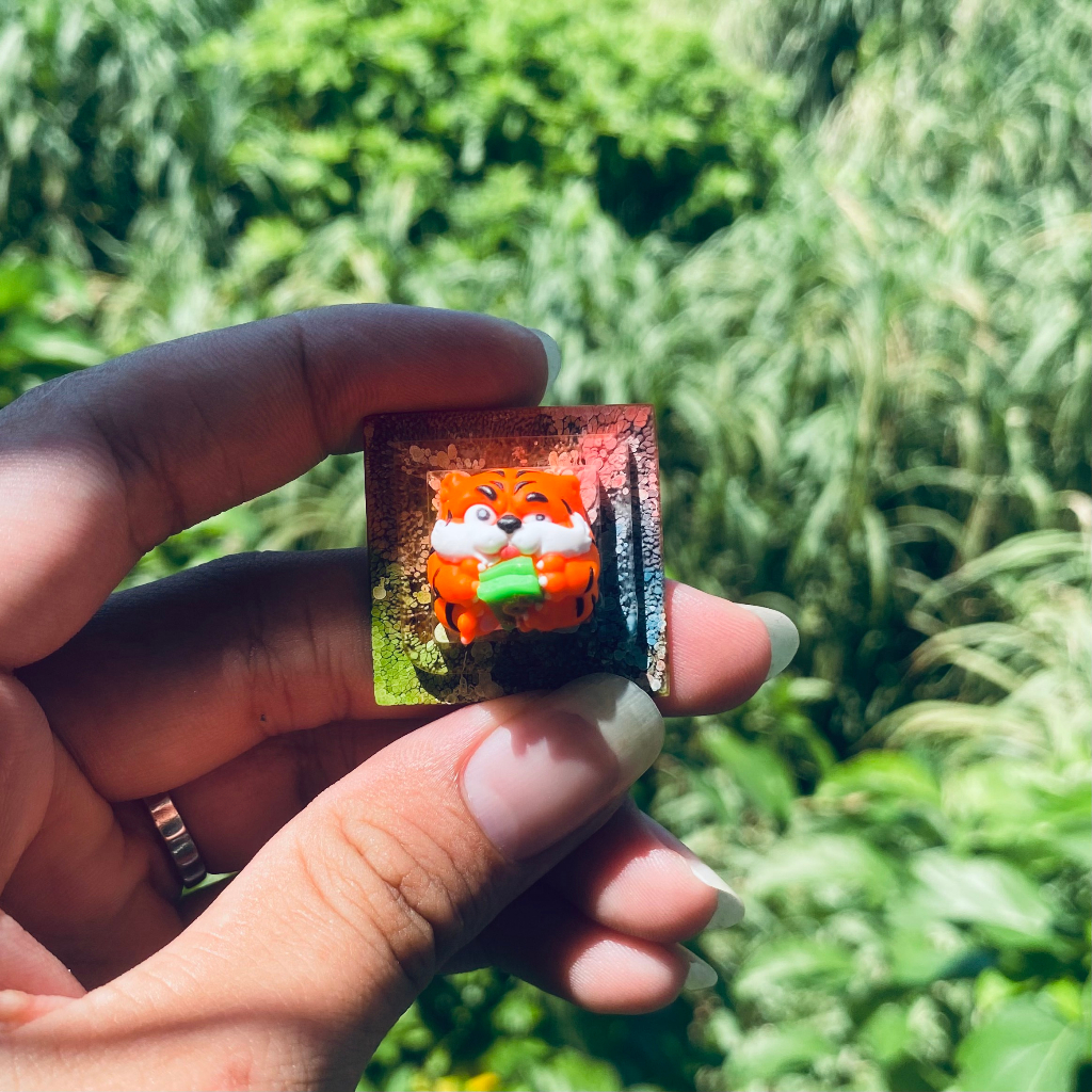 Keycap Artisan Hổ S01