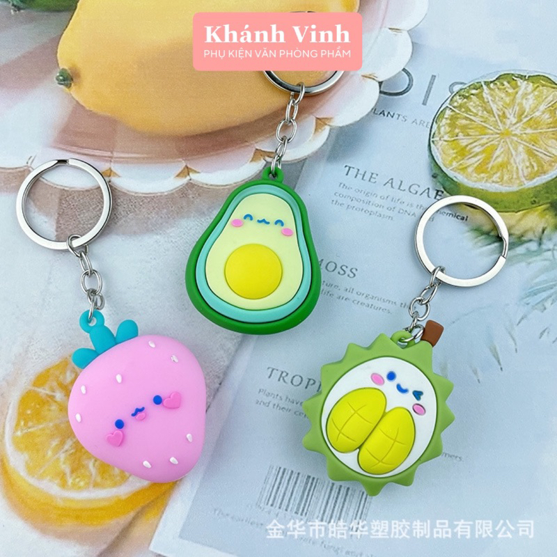 Móc Khoá Trái Sầu Riêng, Hoa Quả Siêu Dễ Thương
