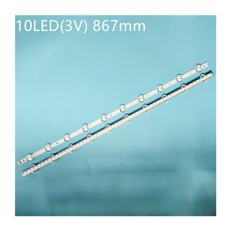 LG 43UJ652 - Bộ led 2 thanh 10 bóng Chóa đại cho tivi LG 43UJ652 43LJ614 43LV640s và các dòng tương tự #XY022