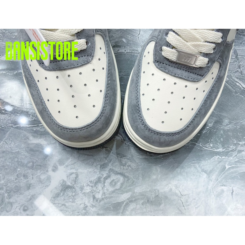 Giày thể thao Af1 xám da lộn