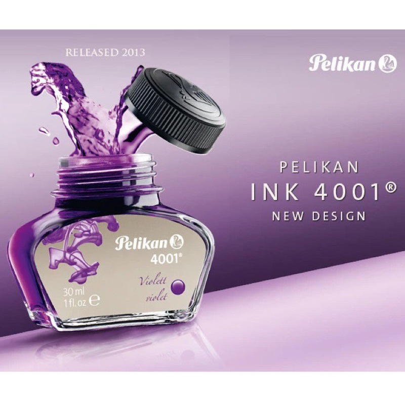 Mực pelikan 4001 dòng mực Đức nhanh khô không lắng cặn phù hợp cho mọi dòng bút máy