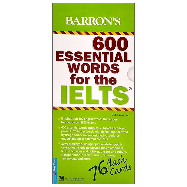 Sách Hộp Flash Cards - 600 Essential Words For The IELTS