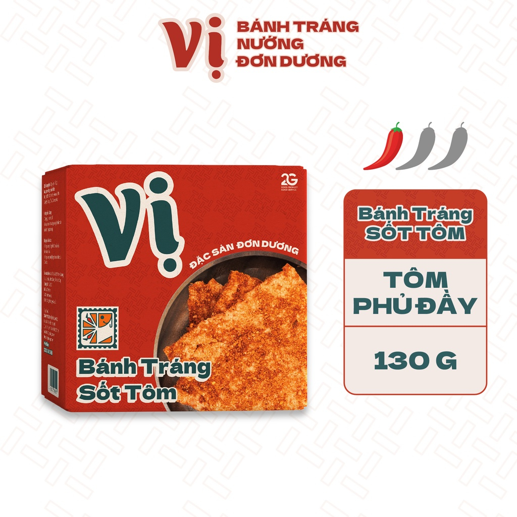 Bánh Tráng Sốt Tôm Vị - Đặc Sản Đơn Dương