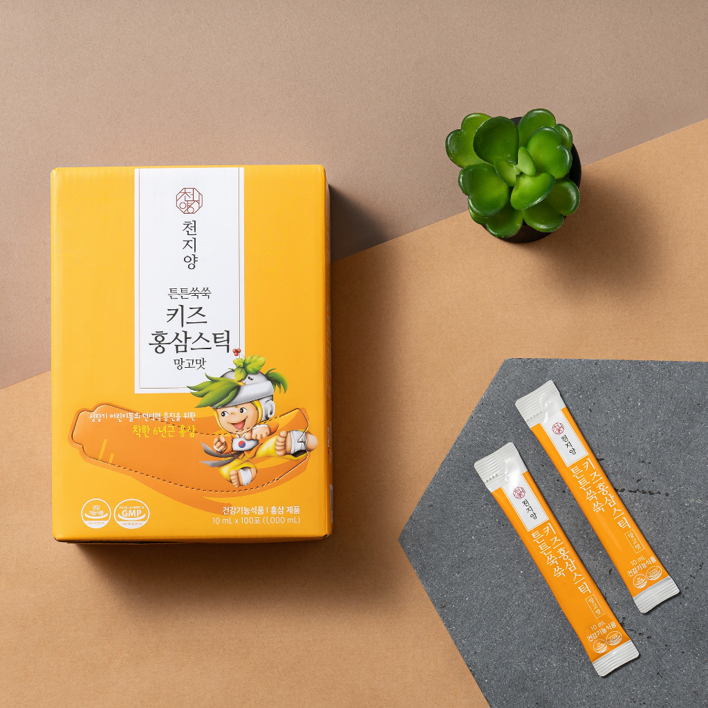 Tinh chất hồng sâm vị xoài cho bé Cheonjiyang