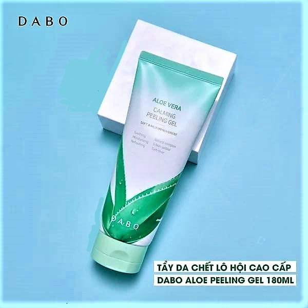 Tẩy Da Chết - Gel Tẩy Tế Bào Chết Lô Hội Dabo Hàn Quốc -  Aloe stem rich moisture Peeling Gel 180ml HÀN QUỐC