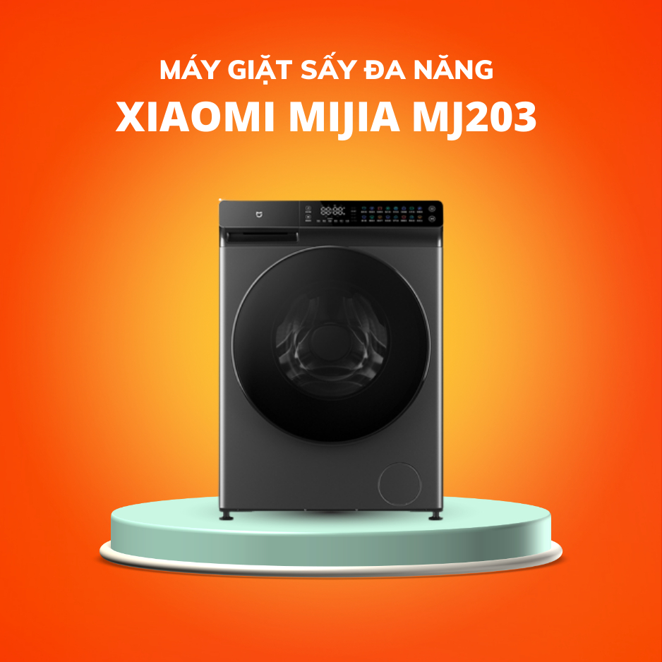 Máy giặt sấy thông minh cao cấp Xiaomi Mijia MJ203 Giặt 10kg sấy 7Kg