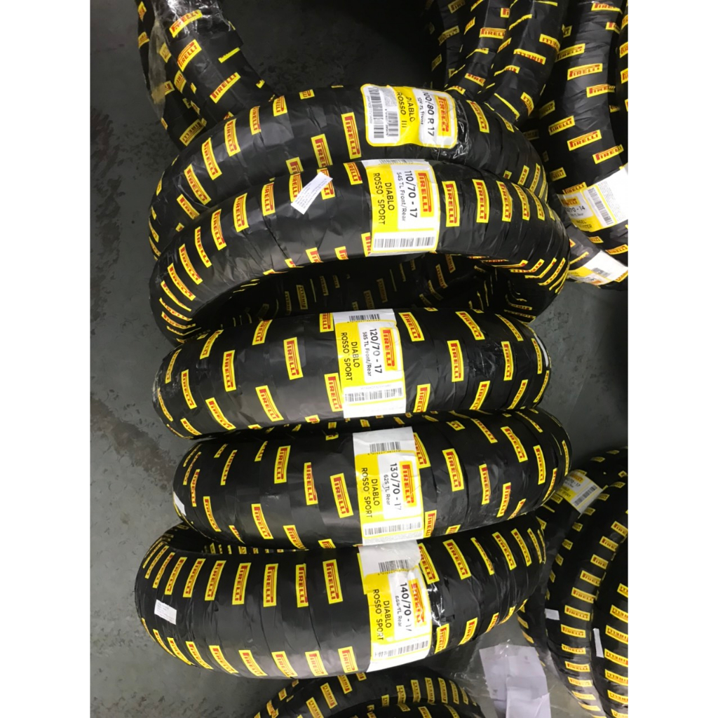 Pirelli Rosso Sport 110/70-17  hàng mới về