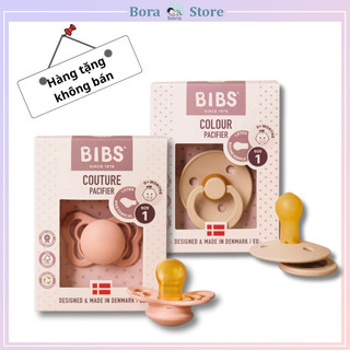Ti giả Bibs cao su Đan Mạch chính hãng, ti ngậm chỉnh nha cho bé