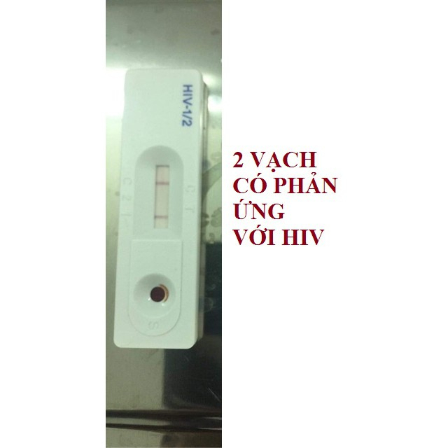 Bộ que thử HIV tại nhà Fastep hoặc intec