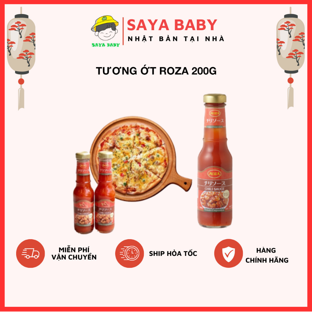 Tương ớt Roza Chilli Sauce 200g nội địa Nhật Bản