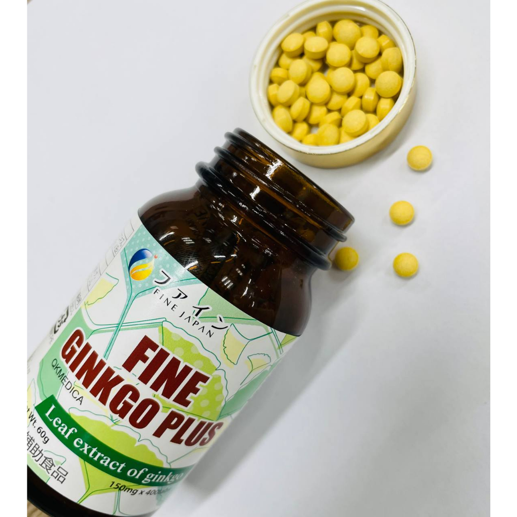Viên Uống Bổ Não Fine Ginkgo Plus 400 Viên Nhật Bản Nhập Khẩu Chính Hãng