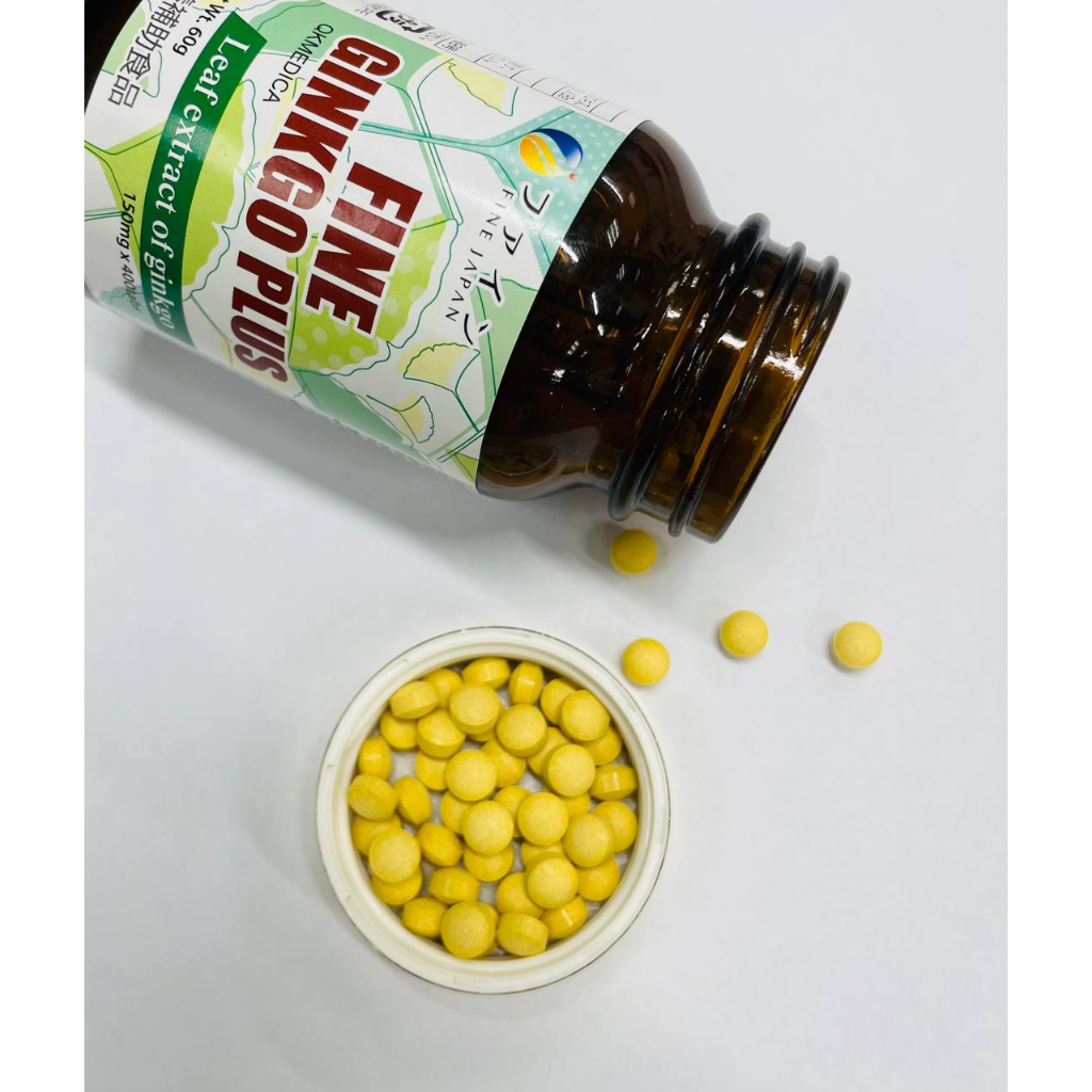 Viên Uống Bổ Não Fine Ginkgo Plus 400 Viên Nhật Bản Nhập Khẩu Chính Hãng