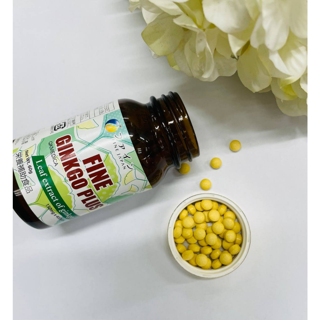 Viên Uống Bổ Não Fine Ginkgo Plus 400 Viên Nhật Bản Nhập Khẩu Chính Hãng
