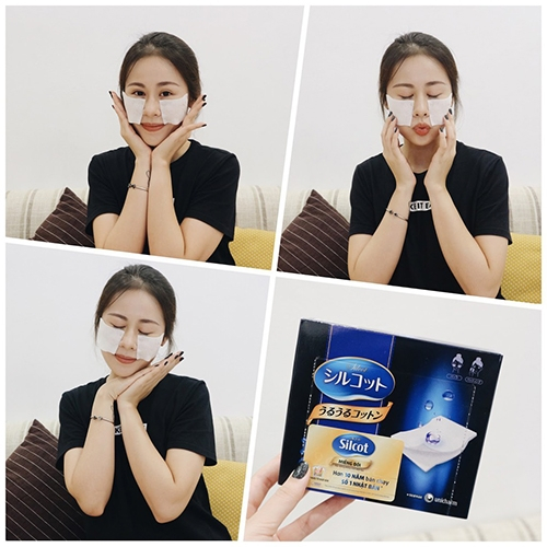 Bông Tẩy Trang/ Đắp Dưỡng Miếng Đôi Silcot