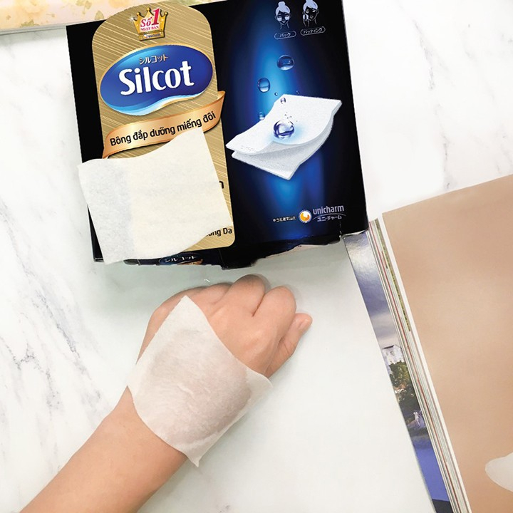 Bông Tẩy Trang/ Đắp Dưỡng Miếng Đôi Silcot