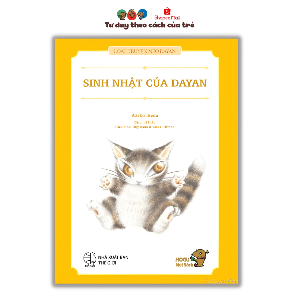 Sách - Series Dayan - Sinh nhật của Dayan - Cho bé từ 8 tuổi (Tranh truyện ehon Nhật Bản cho bé) | BigBuy360 - bigbuy360.vn
