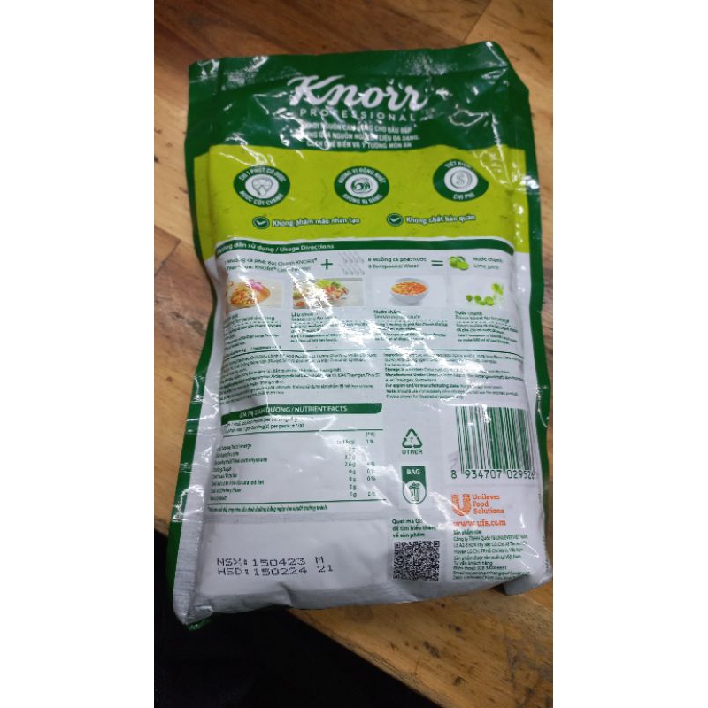 Bột chanh Knorr 400gr
