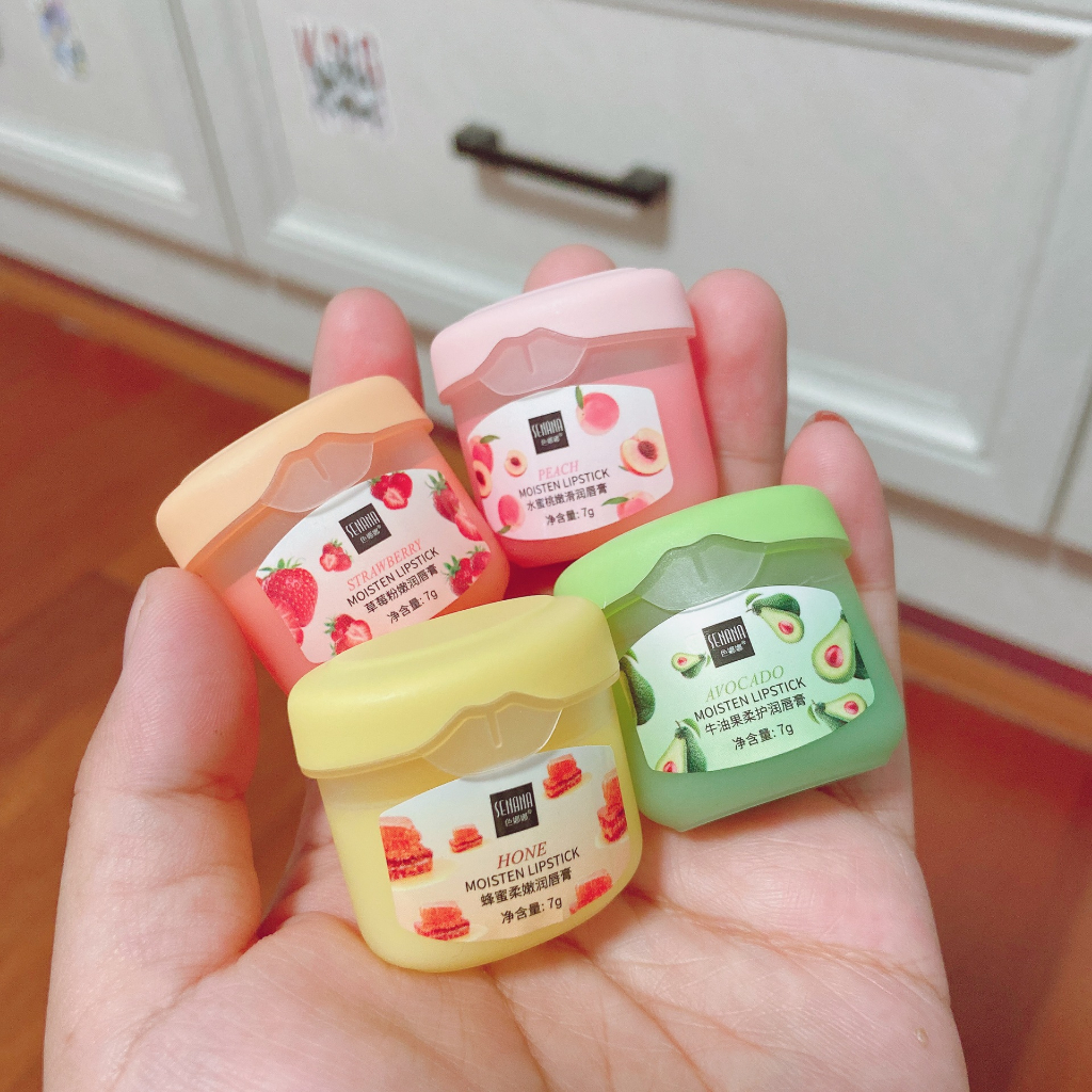 Hủ Son Dưỡng 99% thiên nhiên lành tính đáng yêu Iman of Noble 7g  nội địa sỉ rẻ lipbalm