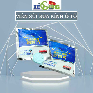 Viên Sủi Rửa Kính Ô Tô - 1 Viên - Làm Sạch Trong 1 Nốt Nhạc