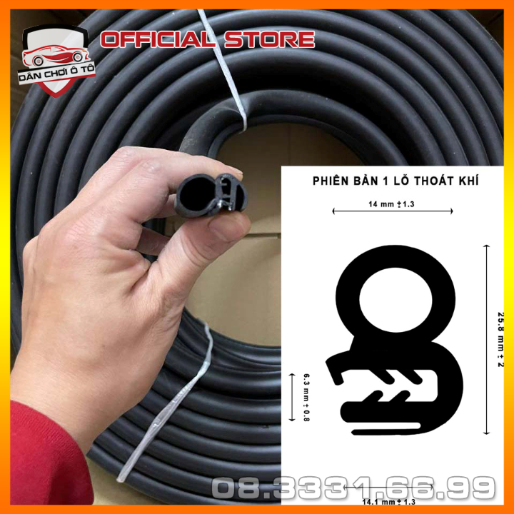 Gioăng cao su cửa oto, gioăng nguyên bản theo xe oto, gioăng thế gioăng khung cửa ô tô bị dẹp hỏng