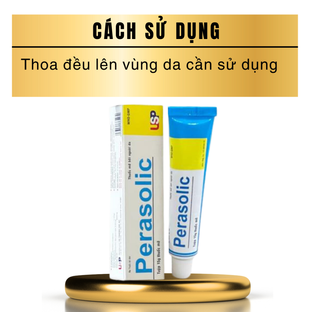 Kem bôi da PERASOLIC 15g