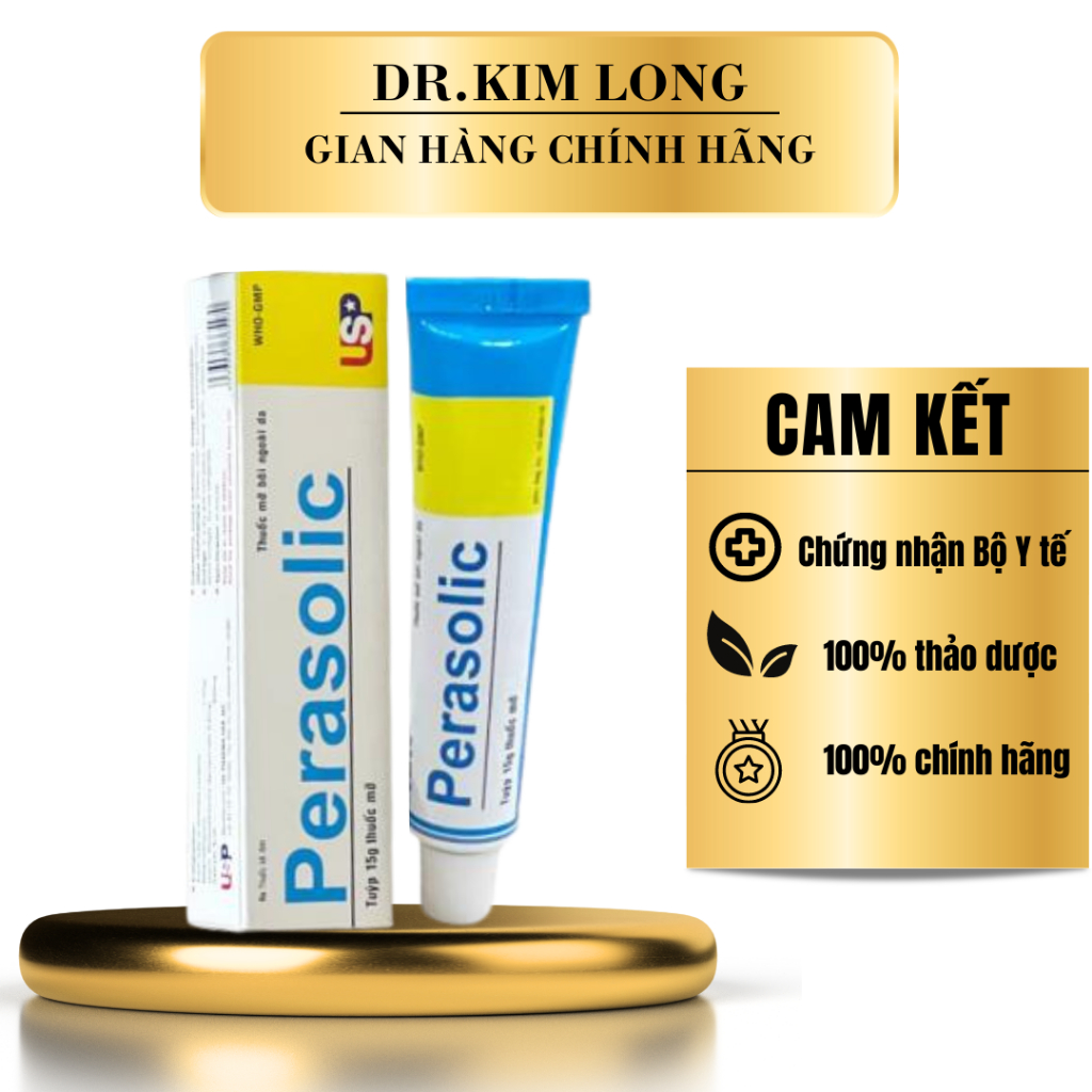 Kem bôi da PERASOLIC 15g