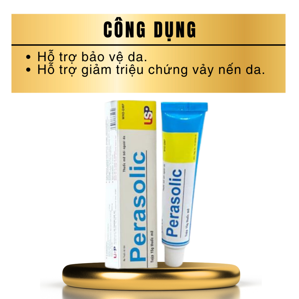 Kem bôi da PERASOLIC 15g