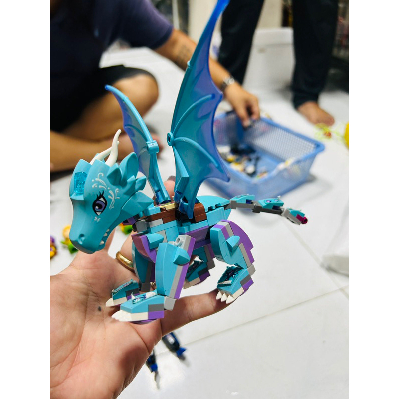 Mô hình lắp ráp LEGO Fairy Water Dragon Adventure 41172
