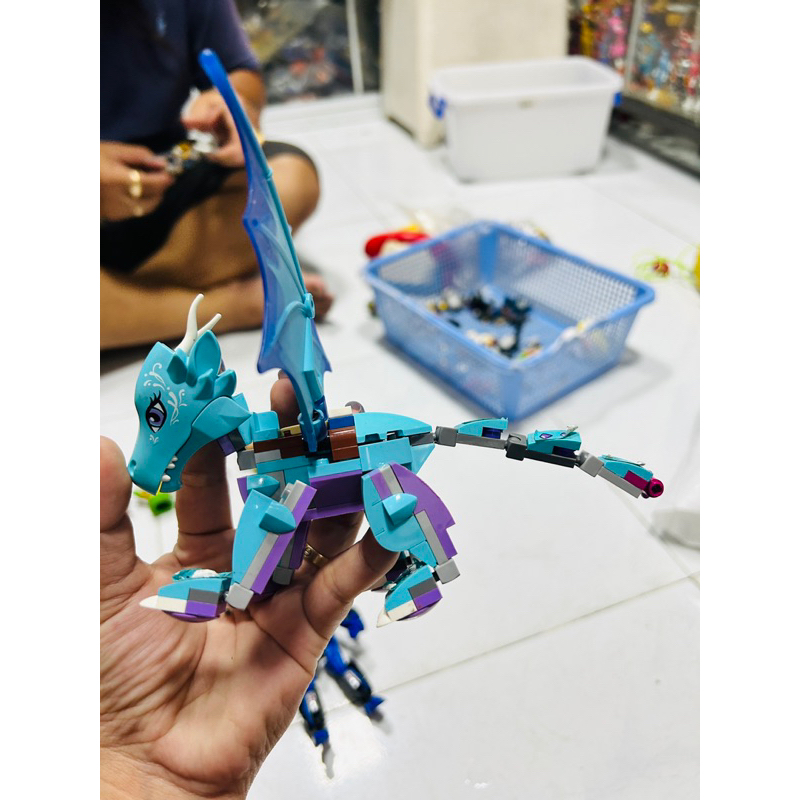 Mô hình lắp ráp LEGO Fairy Water Dragon Adventure 41172