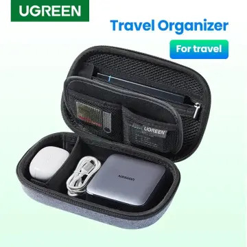 Hộp đựng Đa năng UGREEN LP152 50903 kích thước 203x129x72mm - Vải Cao cấp trượt nước, bên trong lót nhung Chính Hãng